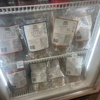 Fridge at Verde Natural Market in Lima