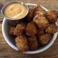 Tater tots (extra side with tacos) at Lulu's Local Eatery in St Louis
