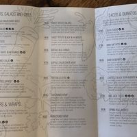 Menu at Lulu's Local Eatery in St Louis