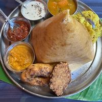 Masala dosa set   at Malabar Kitchen in Kobe