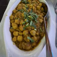 Vegan Chana Masala  at Taj of India Cuisine in Washington