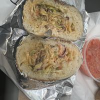 Sabich wrap   at The Ma'lawah Bar in Palo Alto