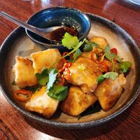 Salt and pepper silken tofu at Sugarlane Restaurant in Lane Cove