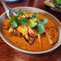 Veg curry at Sugarlane Restaurant in Lane Cove