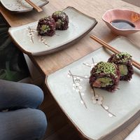 Vegan Sushi Bar  at Vegan Food Tour Amsterdam in Amsterdam