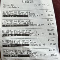 bill  at Holland & Barrett - Statenplein in Dordrecht