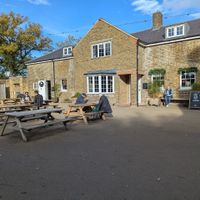 Expansive outdoor picnic area at The Homestead Cafe in Beckenham