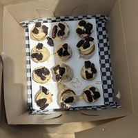 Baby Buns - Brownies and Peanut Butter frosting   at Cinnaholic - Union Station in Toronto