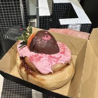 “Love story” swifties special   at Cinnaholic - Union Station in Toronto