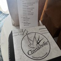   at Cinnaholic - Union Station in Toronto