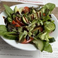 House salad with balsamic dressing   at Franco Manca - Lincoln in Lincoln