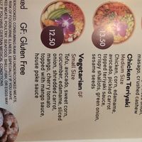 Vegetarian house specialty bowl at Nami Poke  in Springfield