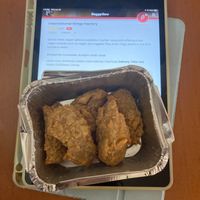 5 vegan wings at International Wings Factory in New York City