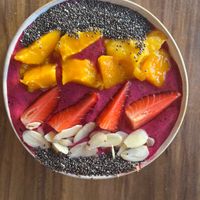 Dragonfruit Vegan Bowl at Blue Berry in Puerto Viejo De Talamanca