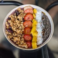 Açai bowl at Blue Berry in Puerto Viejo De Talamanca