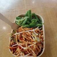 Two vegan salad options in small serve at MCY - SumoSalad in Marcoola