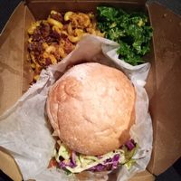 Bar-B-Que Plate. at Liberation Kitchen in Chicago