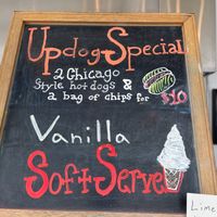 Soft Serve ice cream!  at Liberation Kitchen in Chicago