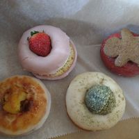 cake donuts to-go! at Liberation Kitchen in Chicago