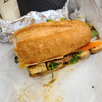 Banh Mi sandwich at Liberation Kitchen in Chicago