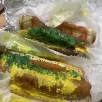 Uptown dogs  at Liberation Kitchen in Chicago