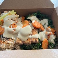 Togarashi bowl  #Veganuary at Liberation Kitchen in Chicago