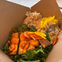 Togarashi Bowl (No seaweed) at Liberation Kitchen in Chicago