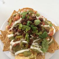nachos at Liberation Kitchen in Chicago