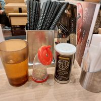 Extras on the table at Ippudo Ramen - Shijo Karasuma in Kyoto