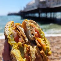  at Bagelman  in Brighton