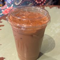 Spiced Chai Latte w/ Soy Milk & No Whipped Cream at Something's Brewing Inc in Grayslake