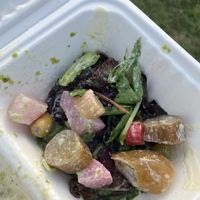   at Wazzup Falafel in Northcote