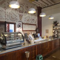 Located inside crosstown concourse at Sweet Magnolia Gelato  in Memphis