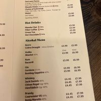 Drinks  at Keep Chaating in London