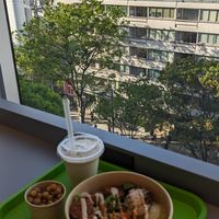 Great view at Falafel Brothers - Harajuku in Tokyo