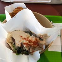 Baba ganouche Sandwich  at Falafel Brothers - Harajuku in Tokyo