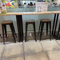 Single seating.  at Falafel Brothers - Harajuku in Tokyo
