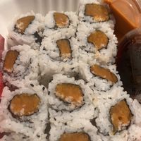 Sweet potato rolls  at Momo & Sushi Cafe in West Chester