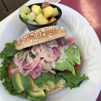 Not on the menu veggi sandwich  at Disneyland - Carnation Cafe in Anaheim