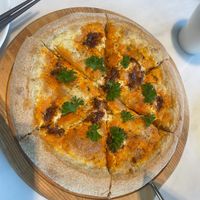Spicy tofu pizza  at Ru Pure Vegan - 博华广场店 in Shanghai