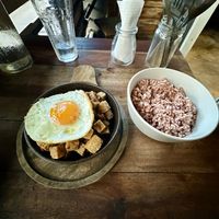 Tofu mushroom sisig  at Full Lotus Mindful Kitchen in Coron