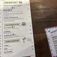 Menu may  at Full Lotus Mindful Kitchen in Coron