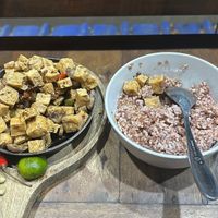Tofu mushroom sisig  at Full Lotus Mindful Kitchen in Coron