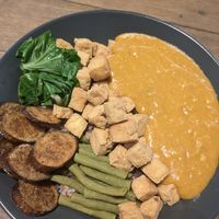 Kare kare at Full Lotus Mindful Kitchen in Coron