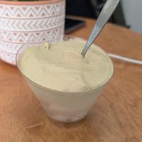 Pistachio vegan at Gelato Follia in Piraeus