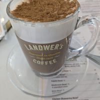 Almond milk chai at Cafe Landwer in Hallandale Beach