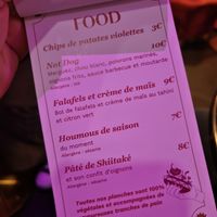 Vegan tapas at Speechless in Paris