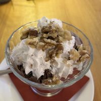 Ice cream dessert  at REDEFINE -  Soul Food in Salzburg