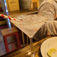 Cardamom soft drink at MonChidos in Barcelona