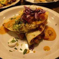 Quesadillas at MonChidos in Barcelona